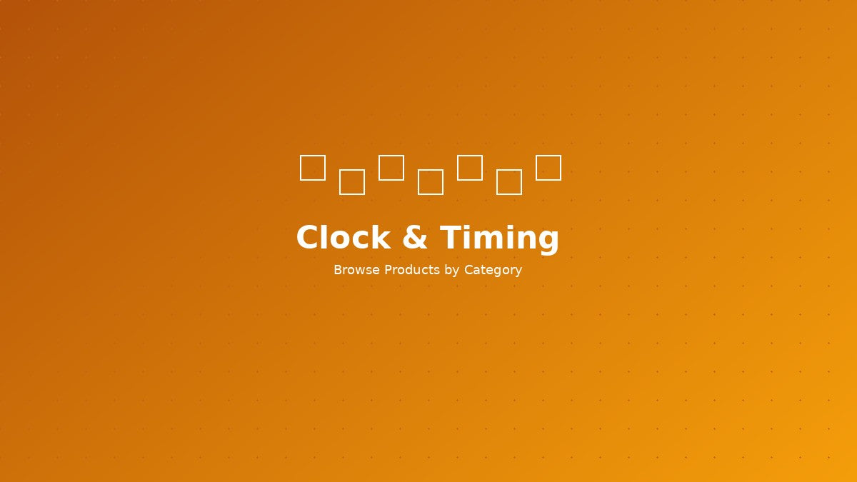Clock & Timing