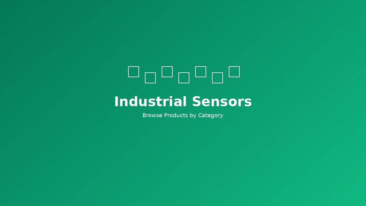 Industrial Sensors