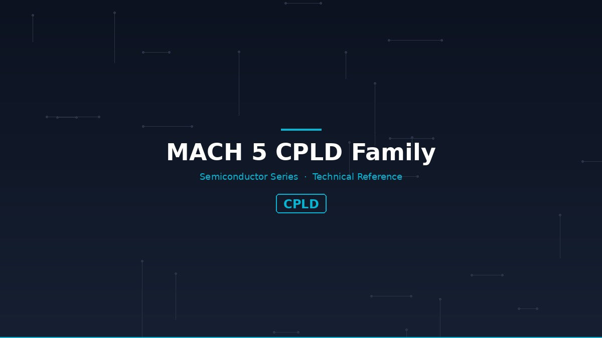 MACH 5 CPLD Family