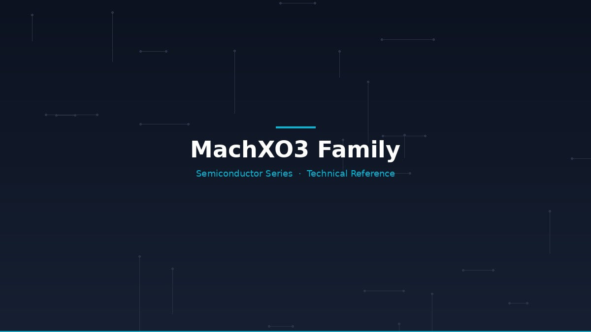 MachXO3 Family