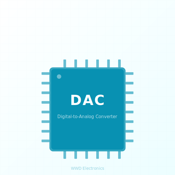 DAC - 5962-87700012A–DAC, 20-CLCC | Texas Instruments